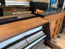 piano droit étude Scherer