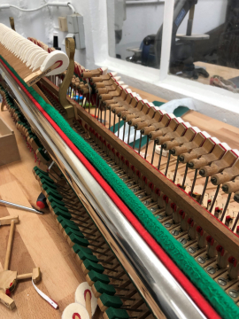 piano droit Schimmel restauration